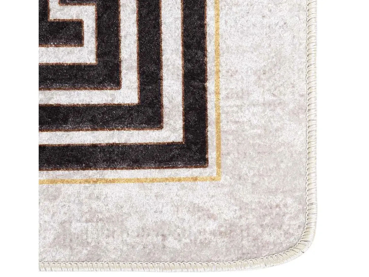 Hot Alfombra lavable antideslizante 80x150 cm claro Beige