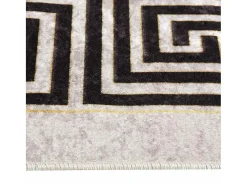 Hot Alfombra lavable antideslizante 80x150 cm claro Beige