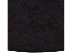 Clicnbuy Alfombra De Salón|Alfombra Redonda^Alfombra lavable antideslizante Ø 200 cm Gris antracita