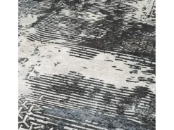 Alfombra lavable antideslizante multicolor Ø 120 cm