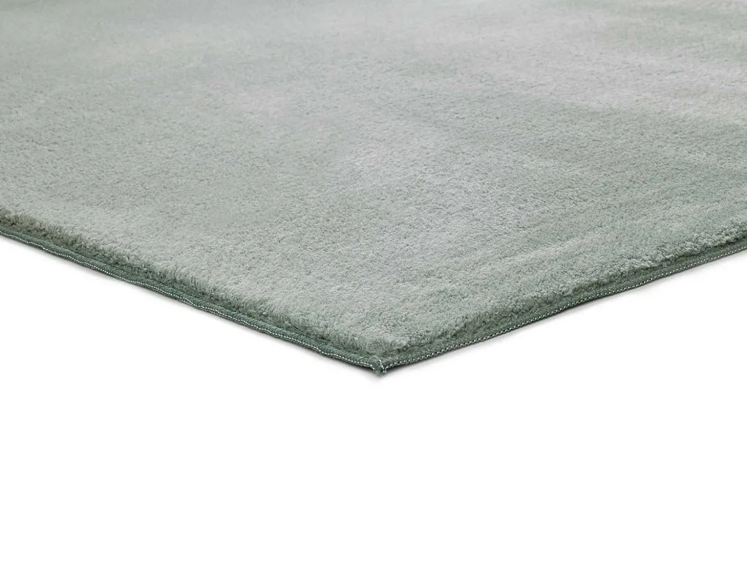 Alfombra lavable antideslizante - liso - verde - 80 x 150 cm - LOFT