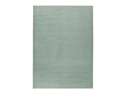 Alfombra lavable antideslizante - liso - verde - 80 x 150 cm - LOFT