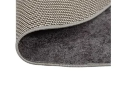 Hot Alfombra lavable antideslizante φ120 cm ES36380 Gris