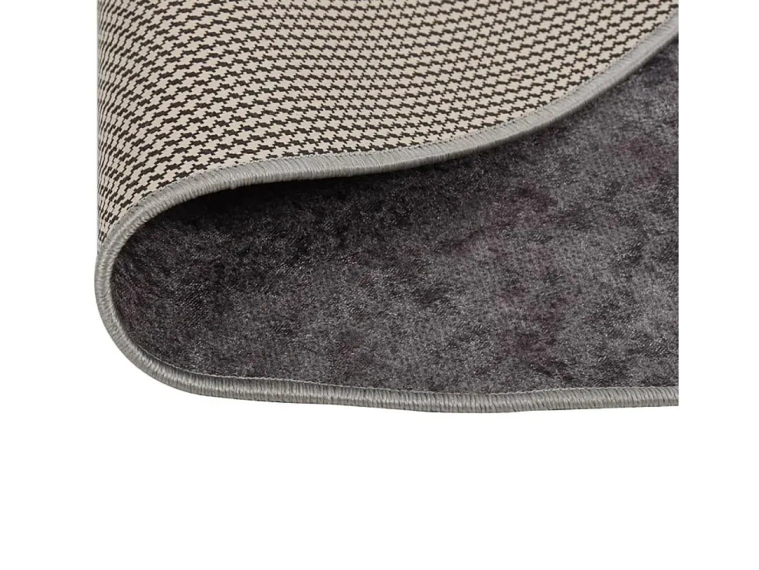 Hot Alfombra lavable antideslizante φ120 cm ES36380 Gris