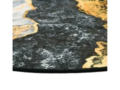 Alfombra lavable antideslizante multicolor Ø 120 cm