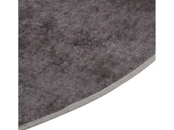 Alfombra lavable antideslizante gris f120 cm