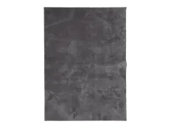 Alfombra De Cocina^Alfombra lavable de pelo corto suave HUARTE antracita 120x170 cm Gris