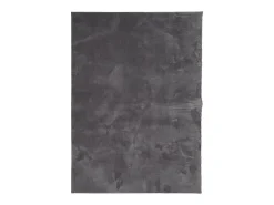 Alfombra De Cocina^Alfombra lavable de pelo corto suave HUARTE antracita 200x280 cm Gris
