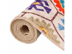 Discount Alfombra lavable 80x150 cm antideslizante Multicolor