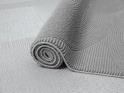 Sale the carpet Alfombra Lima diseño salón estilo moderno arco, , 80 x 150 cm Gris