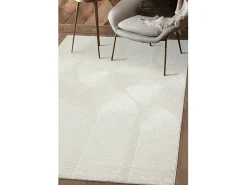 the carpet Alfombra De Salón^Alfombra Lima diseño salón estilo moderno arco, , 80 x 300 cm Crema