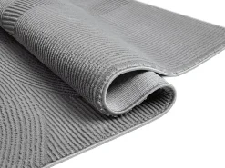 Alfombra Lima diseño salón estilo moderno arco, gris, 160 x 230 cm