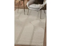 the carpet Alfombra De Salón^Alfombra Lima diseño salón estilo moderno arco, , 120 x 170 cm Beige