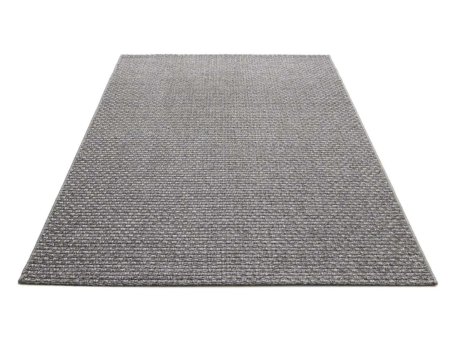 Alfombra Maldive Exterior Diseño Boho, Gris, 80 x 250 cm