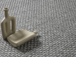 Alfombra Maldive Exterior Diseño Boho, Gris, 80 x 250 cm