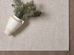 Alfombra Maldive Exterior Diseño Boho, Beige, 140 x 200 cm