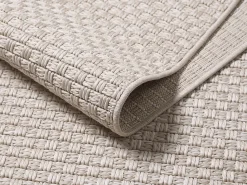 the carpet Alfombra De Exterior^Alfombra Maldive Exterior Diseño Boho, , 80 x 250 cm Beige