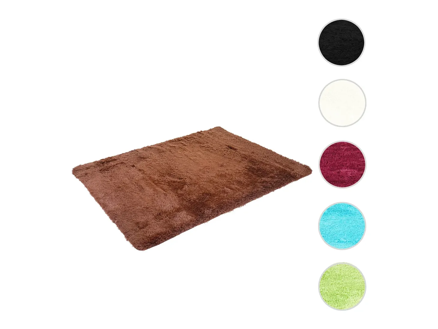 Alfombra MCW-F69, marrón oscuro