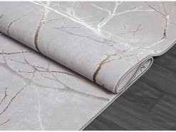 Alfombra Mila Brillante Naturaleza, Gris, 140 x 200 cm