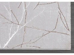 the carpet Alfombra De Salón^Alfombra Mila Brillante Naturaleza, , 80 x 300 cm Gris