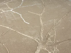 the carpet Alfombra Mila Brillante Naturaleza, , 80 x 300 cm Beige