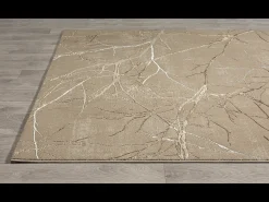 the carpet Alfombra De Salón^Alfombra Mila Brillante Naturaleza, , 140 x 200 cm Beige