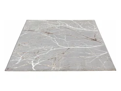 the carpet Alfombra Mila Brillante Naturaleza, , 200 x 290 cm Gris