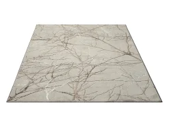 the carpet Alfombra De Salón^Alfombra Mila Brillante Naturaleza, Creme, 80 x 300 cm Crema