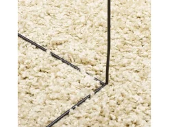 Alfombra moderna de pelo largo PAMPLONA, color , Ø 160 cm Dorado