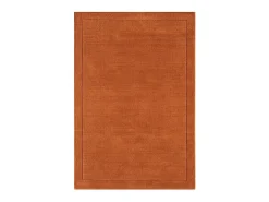 Alfombra moderna, tejida a mano 100% lana - 200x290cm - naranja - York