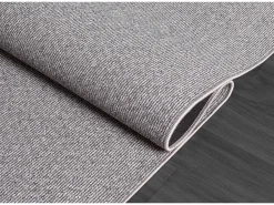 the carpet Alfombra Natal moderna uni, antimanchas, , 240 x 340 cm Gris