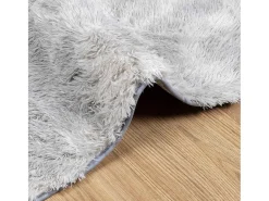 Best Alfombra NAVARRA Shaggy Plata 60x100 cm Gris
