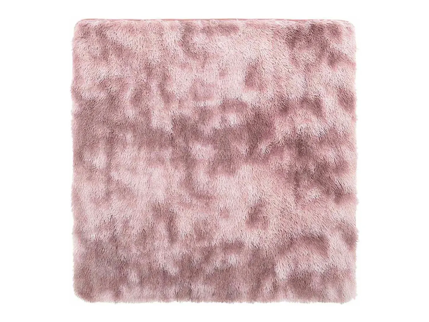 Alfombra NAVARRA Shaggy Rosa Empolvado 200x200 cm