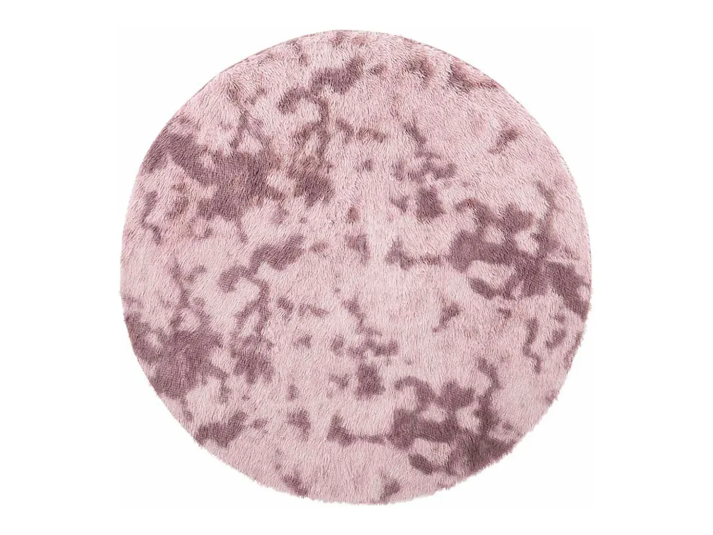 Alfombra NAVARRA Shaggy Rosa Empolvado 200x200 cm