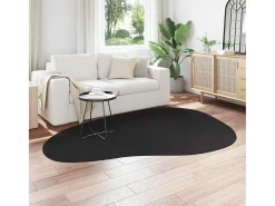 Best Alfombra negra 160 x 230 cm Poliéster Negro