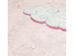 Clicnbuy Alfombra Infantil^Alfombra niños lavable antideslizante unicornio 160x230 cm Rosa