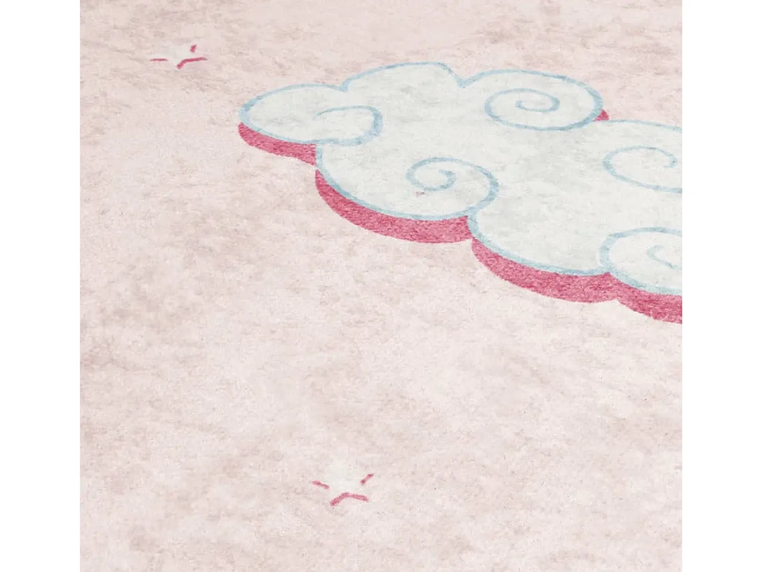 Clicnbuy Alfombra Infantil^Alfombra niños lavable antideslizante unicornio 160x230 cm Rosa