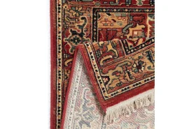 Alfombra oriental tejida de lana 250x340 cm Rojo Multi Saharna