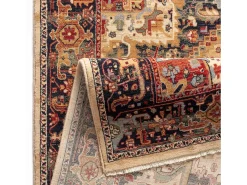 Sale Alfombra oriental tejida de lana 60x85 cm Saharna Beige