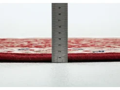Discount Alfombra oriental tejida con ribete 200x200 cm Dolna Rojo