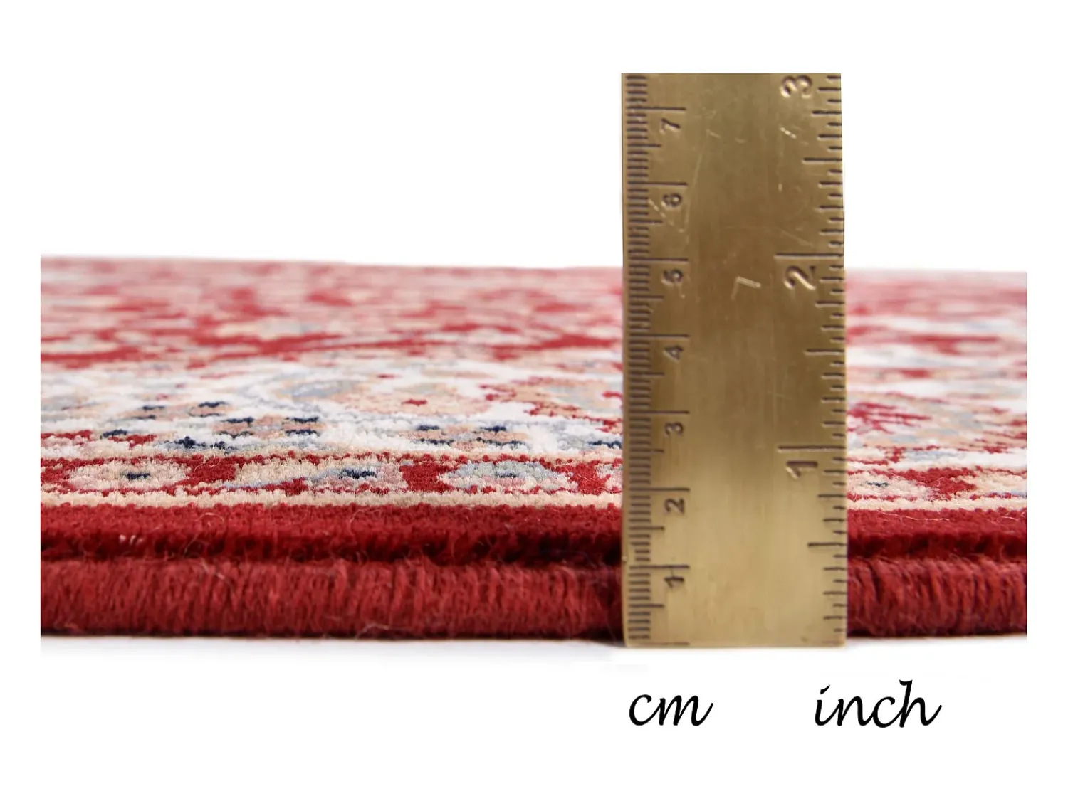 Discount Alfombra oriental tejida con ribete 200x300 cm Dolna Rojo