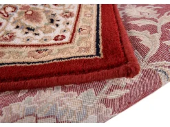 Alfombra De Salón^Alfombra oriental tejida con ribete 240x340 cm Dolna Rojo