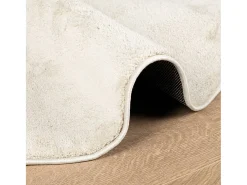 Alfombra OVIEDO de pelo corto Ø 160 cm Beige