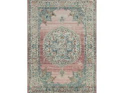 the carpet Alfombra De Exterior^Alfombra Palma Exterior Oriental, , 80 x 150 cm Rosa