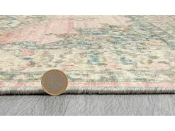 Alfombra Palma Exterior Oriental, Rosa, 120 x 170 cm