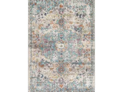 Best the carpet Alfombra Palma Exterior Vintage, Multi, 140 x 200 cm Multicolor