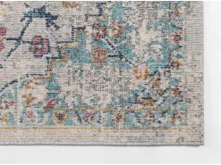 Alfombra Palma Exterior Vintage, Multi, 120 cm, redondo