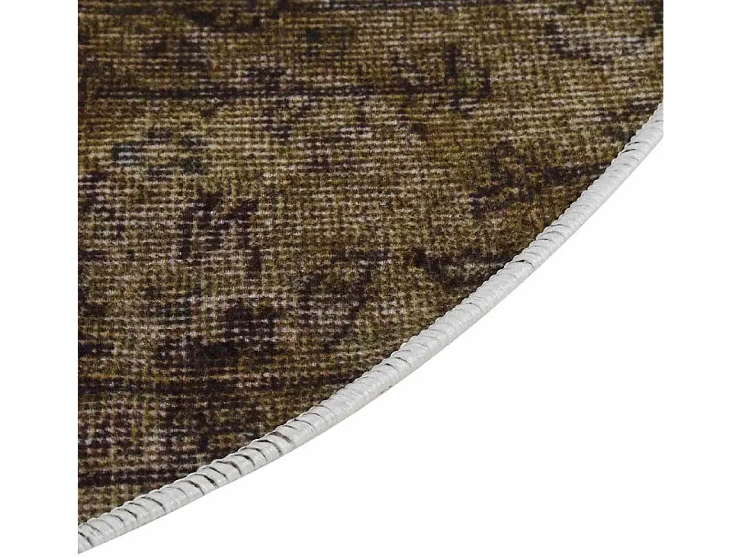 Clearance Alfombra patchwork antideslizante lavable φ120 cm Multicolor