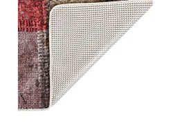 Outlet Alfombra Patchwork lavable antideslizante 160x230 cm Multicolor
