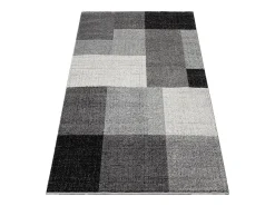 the carpet Alfombra De Salón^Alfombra Pearl Salón morno Geométrico, , 140 x 200 cm Gris